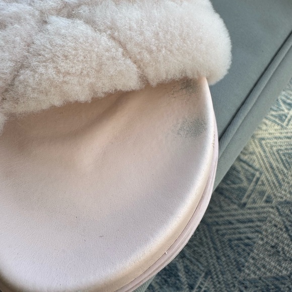 Prada Pink Shearling Slides US10/ EU 40 - Picture 10 of 11
